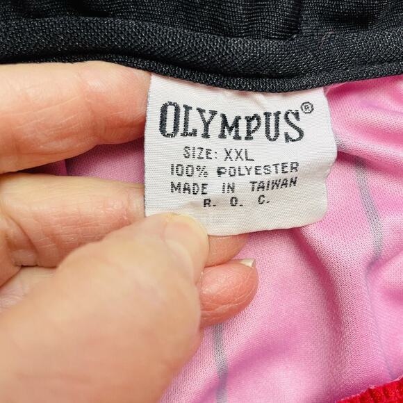 Vintage Olympus Soccer Referee Jersey 2012 Patch Size XXL Red Short Sleeve - Picture 4 of 9